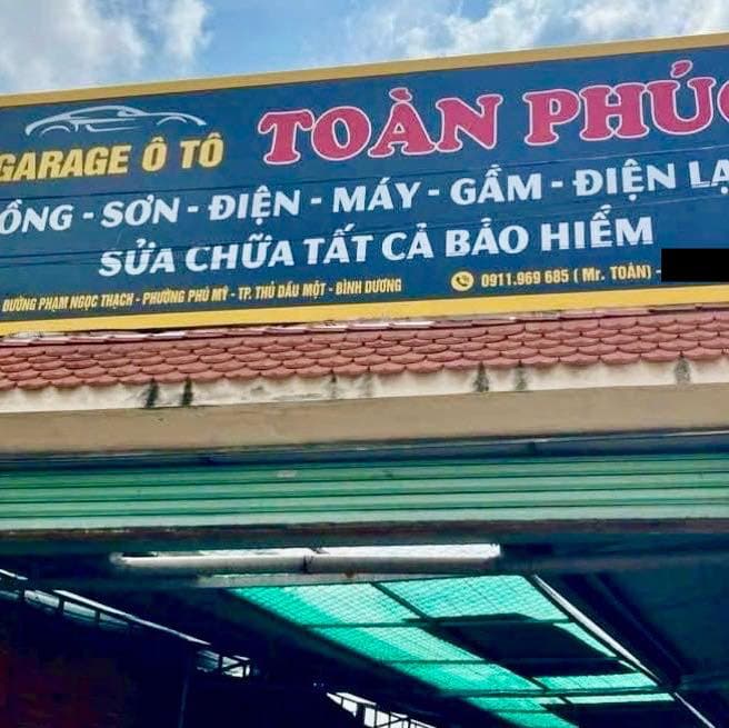 GARA Ô TÔ TOÀN PHÚC
